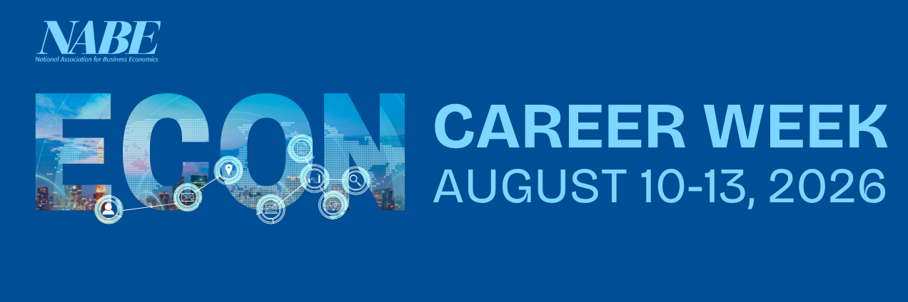 NABE Econ Career Week, August 10-13, 2026