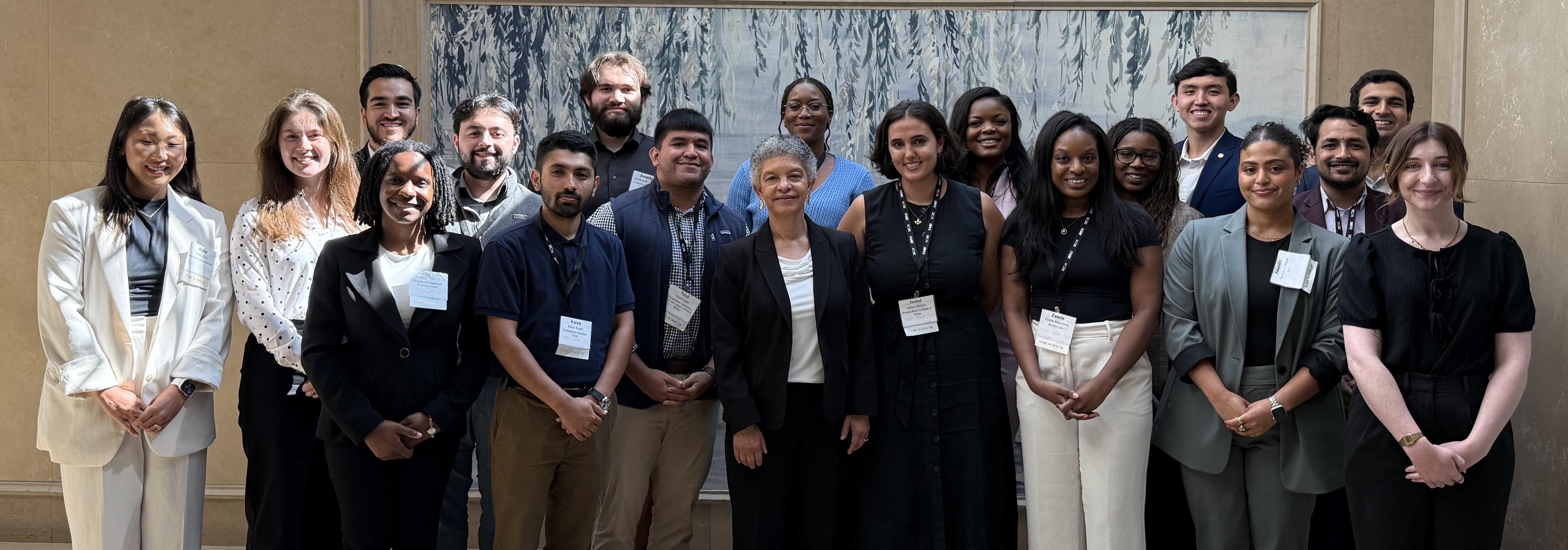 2025–26 NABE Scholars cohort with Susan Collins